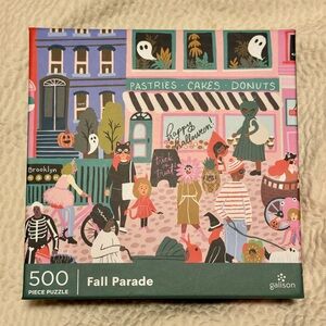 New Galison Fall Parade Puzzle 500 Pieces
